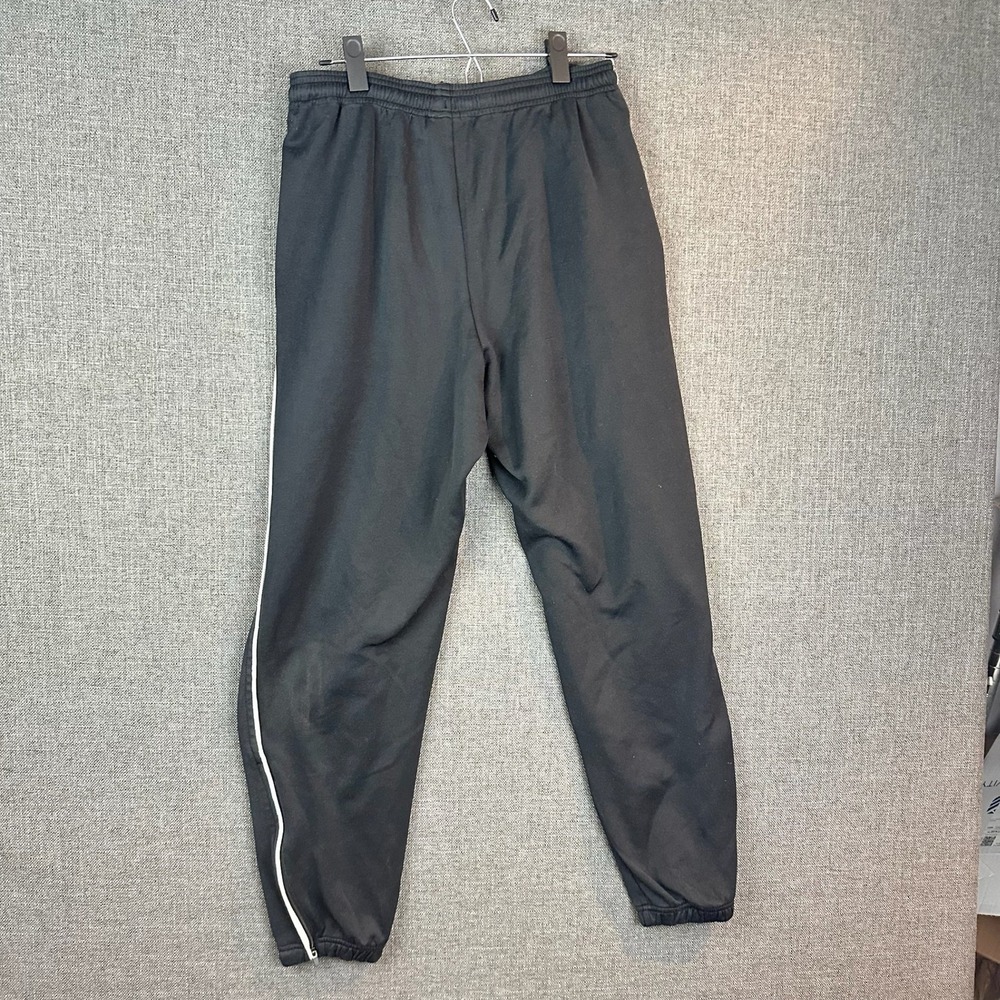 Nike Team Training Pants Black White Stripe Joggers Small S Menswear Activewear - Picture 4 of 7